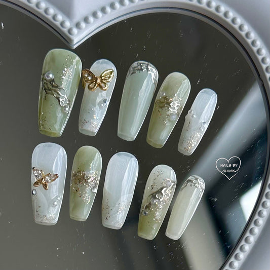 Marbled Jade Set